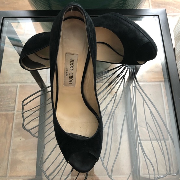 Jimmy Choo Shoes Jimmy Choo London Pumps Shoes Suede Leather Poshmark